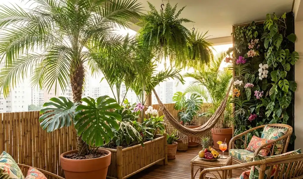 Sıradan Bir Balkonu Tropikal Bir Cennete Çevirmenin 5 Adımı