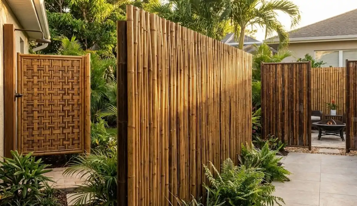 Bambu Çit ve Gizlilik Panelleri