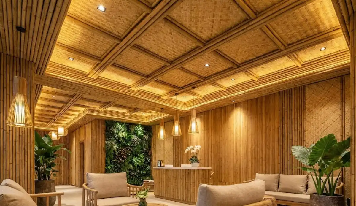 Bambu Tavan ve Duvar Kaplama