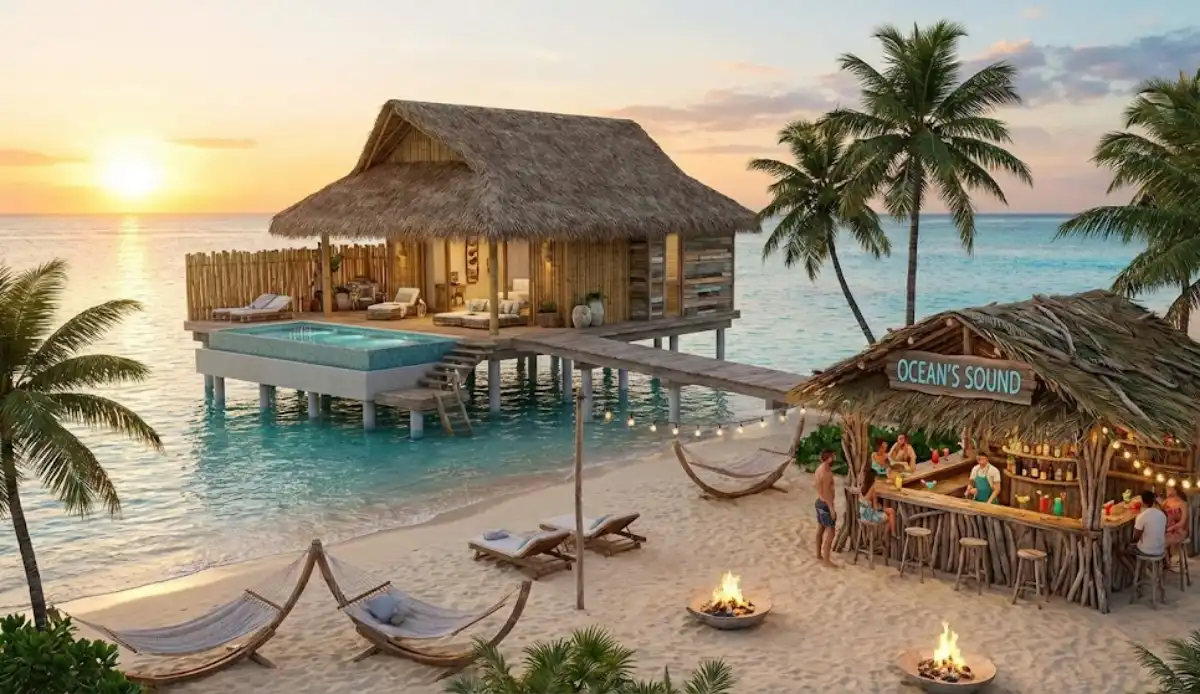 Bungalov ve Beach Bar Tasarımı